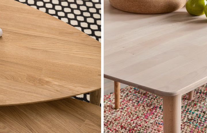 Nábytok z masívneho duba alebo buka: Čo si vybrať pre váš domov?