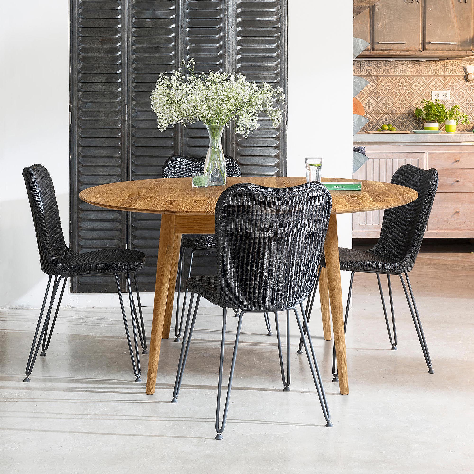 Rozkladací okrúhly stôl Nord R