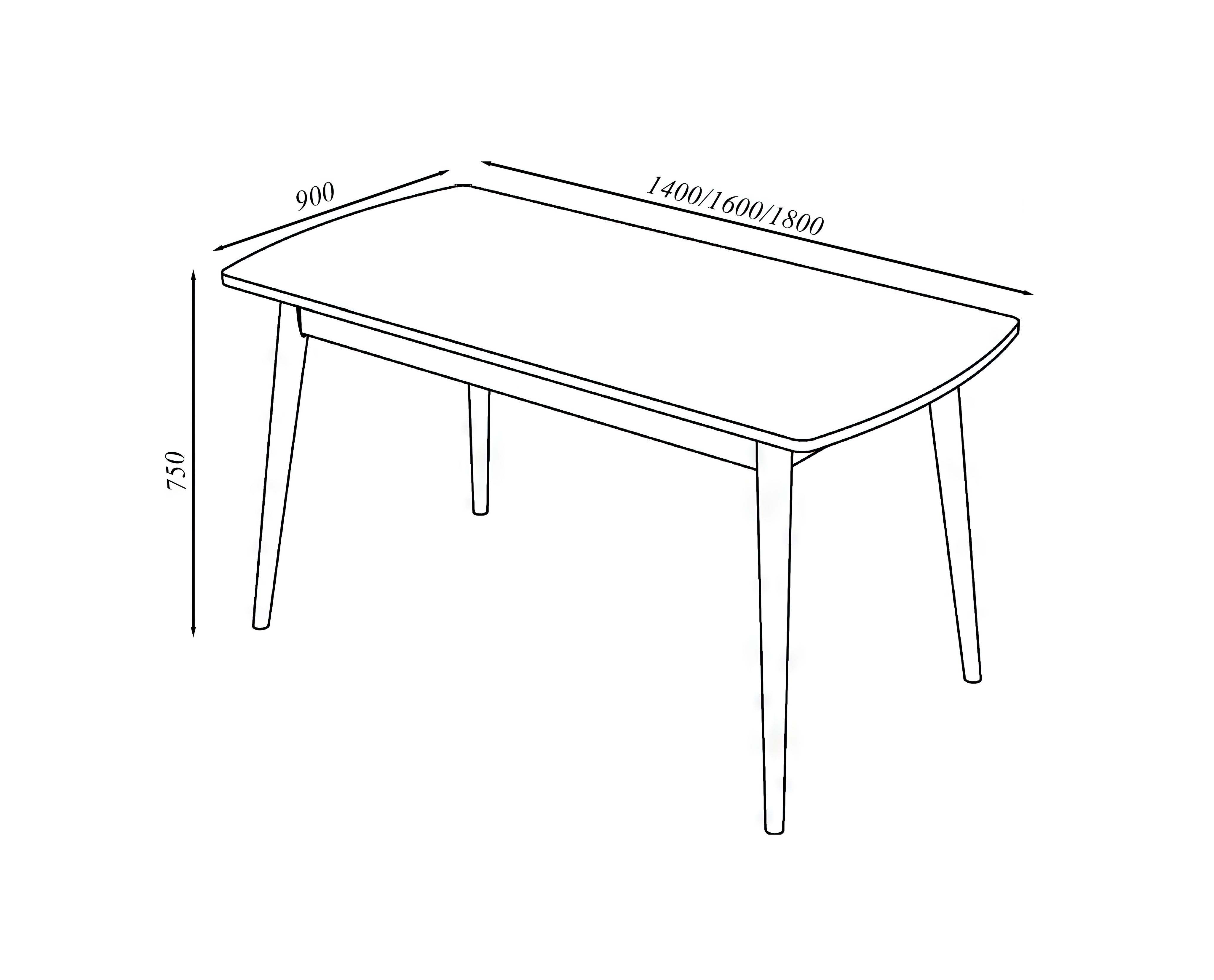 Jedálenský stôl Nord